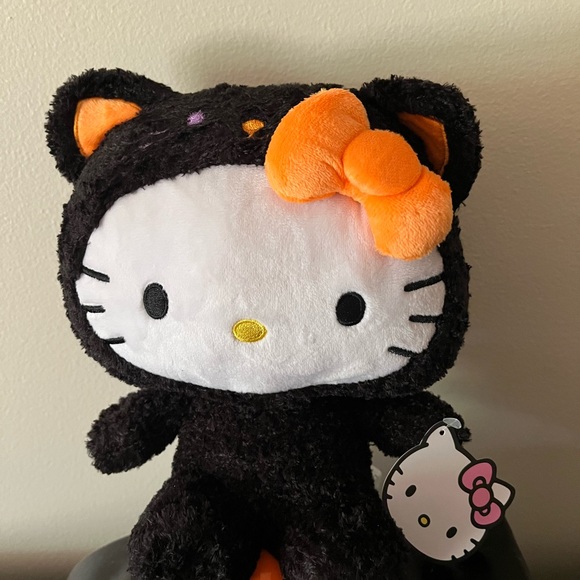 Hello Kitty Black Cat plush - Picture 3 of 6